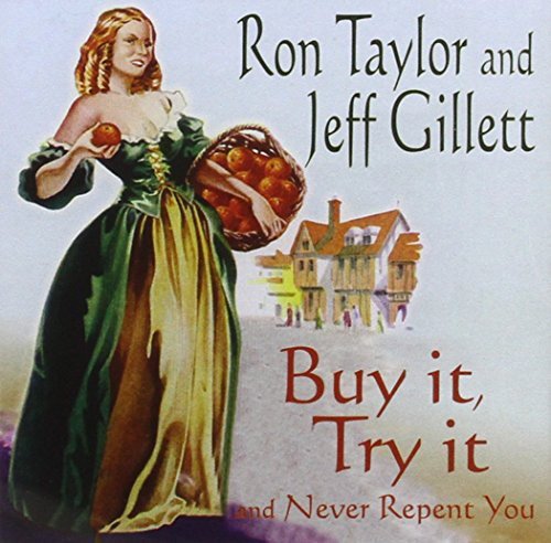 "Album cover featuring a woman in a green dress holding a basket of apples."