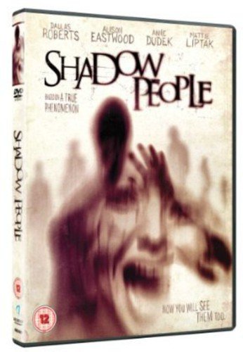 DVD case for "Shadow People" with a shadowy figure on the cover.