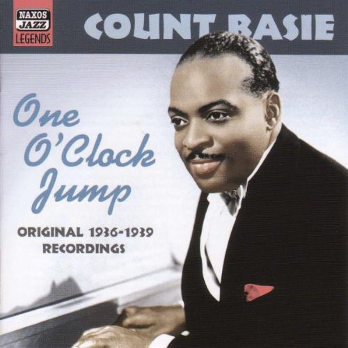CD cover featuring a portrait of Count Basie at the piano.
