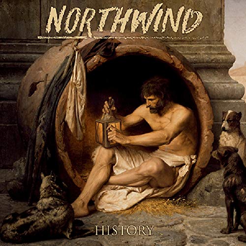 Vinyl album cover depicting a man with a lantern in a stone alcove.