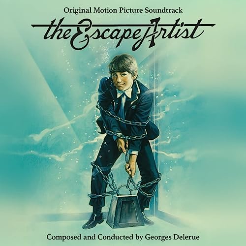 CD cover for "The Escape Artist" soundtrack, featuring a man in chains.
