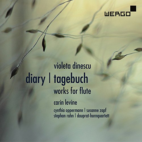 "CD cover with blurry leaves and text listing musicians and album title."