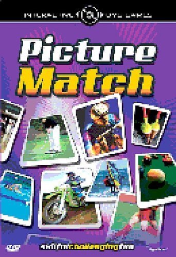 Picture Match" DVD cover with colorful images of sports and activities.