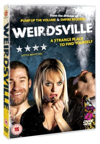 DVD cover art for the film Weirdsville featuring three people against a dark background.