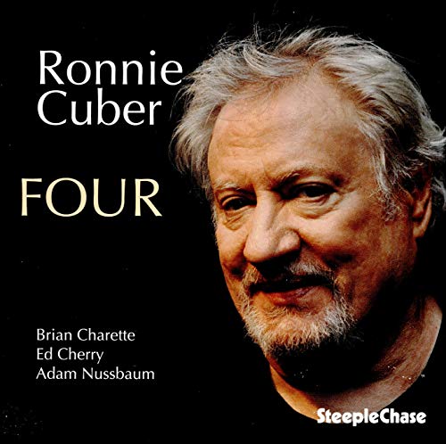 Ronnie Cuber album cover featuring a portrait of the musician.