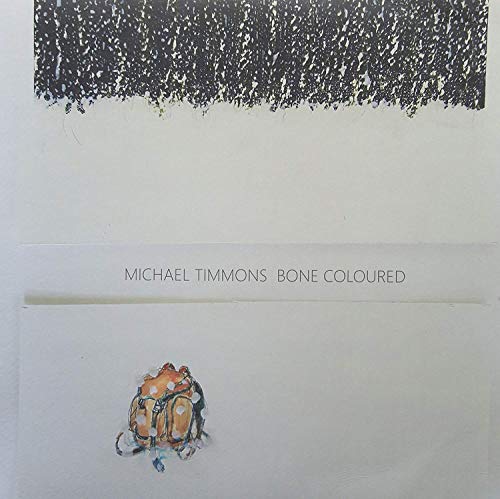 "Vinyl record cover with abstract black design and watercolor frog illustration."