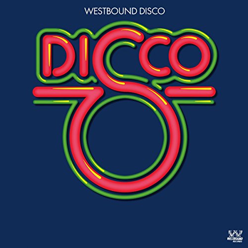 Album cover for "Westbound Disco" with retro neon-style lettering.