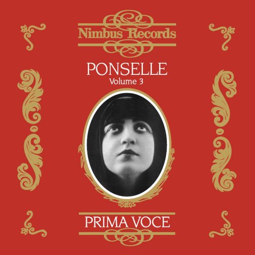 Red album cover with gold designs and black-and-white portrait of a woman.