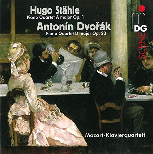 CD cover featuring a 19th-century painting of people at a cafe.