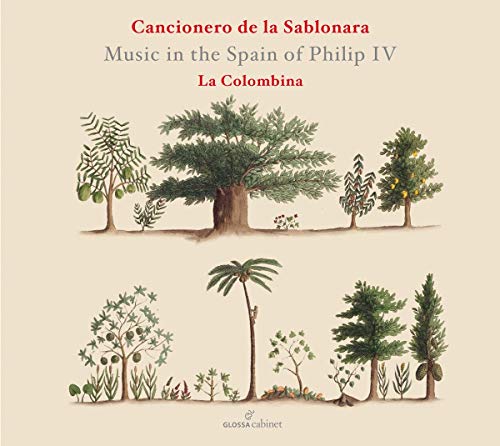 CD cover with trees and text "La Colombina" and "Cancionero de la Sablonara".