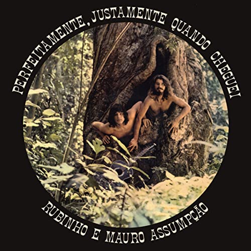 CD cover: two shirtless men in a tree, lush green foliage.