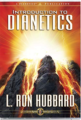 CD cover for "Introduction to Dianetics" with volcanic imagery.