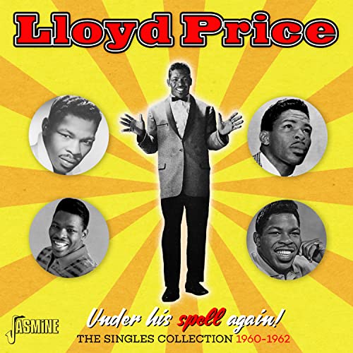 CD cover for Lloyd Price’s “Under His Spell Again” singles collection, 1960-62.