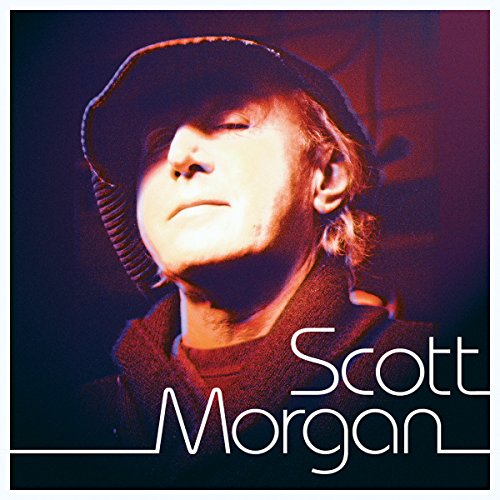 "CD cover featuring a man wearing a hat, with the text 'Scott Morgan'."