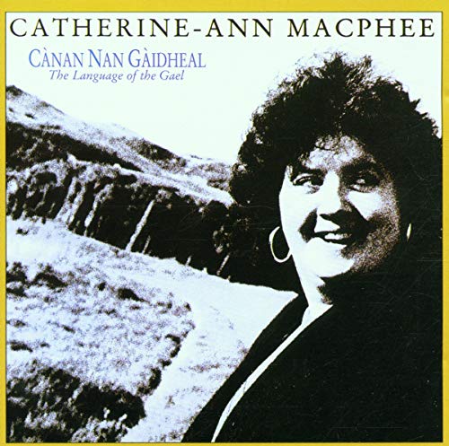 CD cover featuring a portrait of singer Catherine-Ann MacPhee with a landscape.