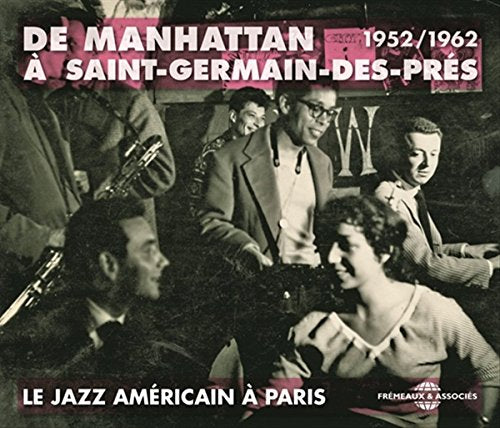 CD cover: black and white photo of jazz musicians in Paris.