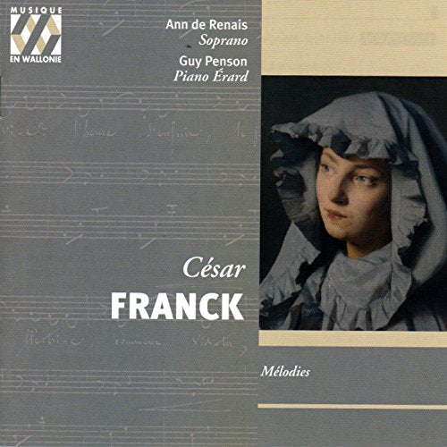 A CD cover featuring a woman's portrait with a gray bonnet.