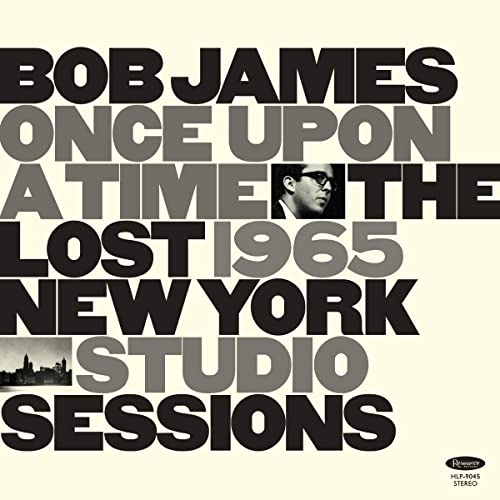 Album cover for Bob James’ “Once Upon A Time” with portrait and skyline.