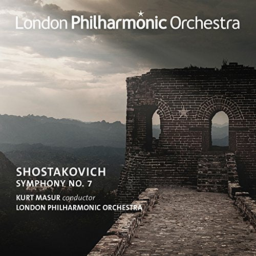 CD cover for Shostakovich’s Symphony No. 7 by the London Philharmonic.