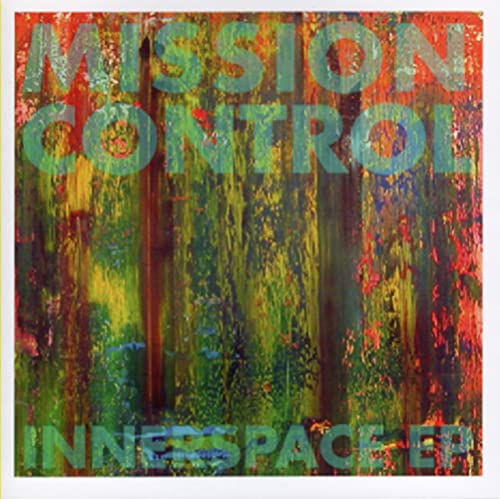 CD cover for "Mission Control - Innerspace EP" with abstract paint texture.