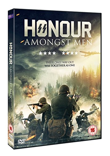 DVD cover for "Honour Amongst Men" depicting soldiers in a forest battle.