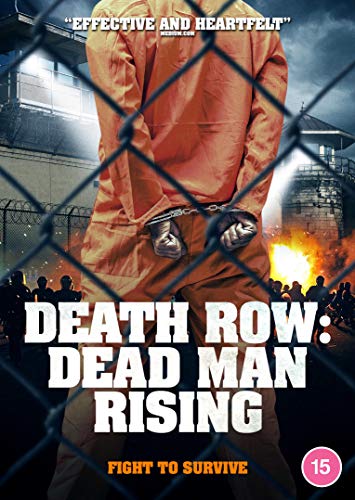 DVD cover: prisoner in orange jumpsuit, viewed from behind, with prison backdrop.