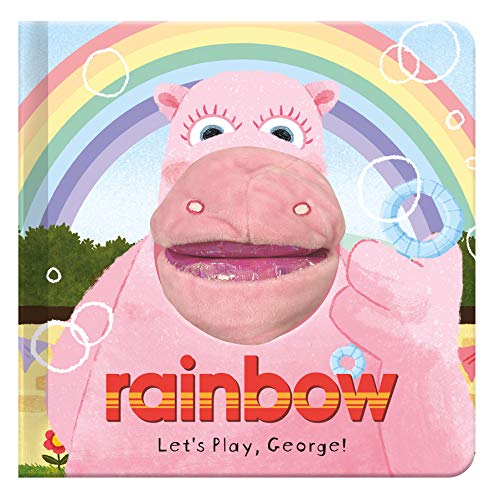 Let's Play, George! Cute and cuddly hand puppet board book for bedtime reading: Rainbow Hand Puppet Fun