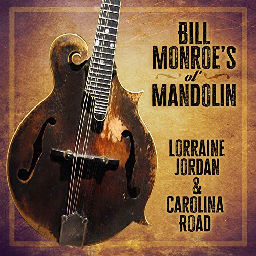 CD cover featuring a vintage mandolin and text: "Bill Monroe's Ol' Mandolin".