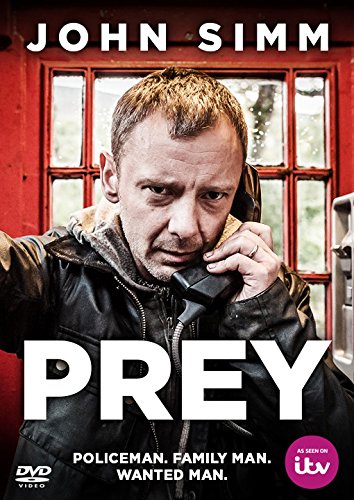 DVD cover for "Prey" featuring John Simm looking intently at the camera.