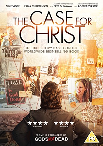 DVD cover for "The Case for Christ" featuring people and news clippings.