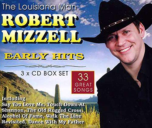Robert Mizzell CD cover featuring a smiling man in a cowboy hat.