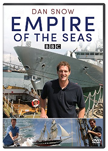 DVD cover for “Empire of the Seas” featuring Dan Snow and ships.
