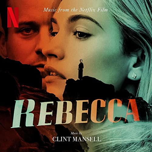 CD cover for "Rebecca" with faces and a lone figure silhouetted.