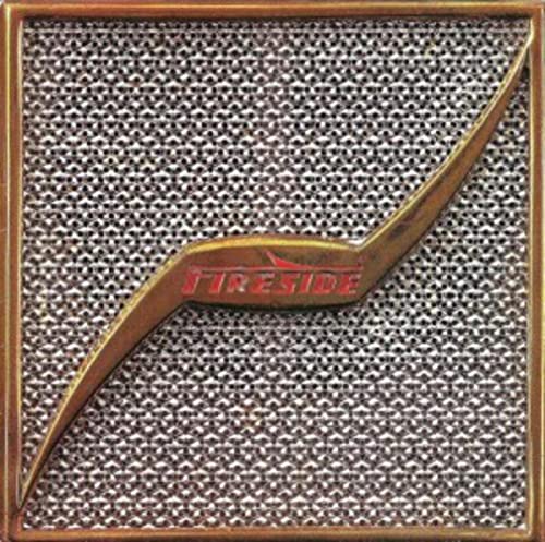 Fireside "Hello Kids" vinyl record cover with textured gray and gold design.