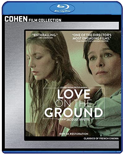 Blu-ray case for “Love On The Ground” featuring two women in a field.