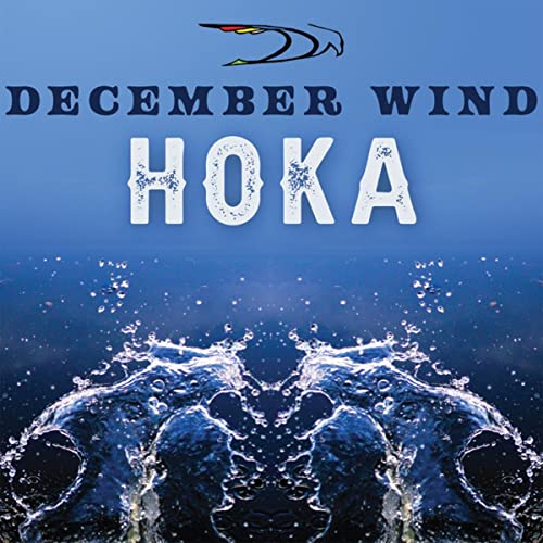 CD cover for “December Wind - Hoka” with water and text imagery.