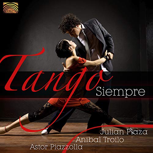 CD cover featuring a couple embracing in a passionate tango dance.