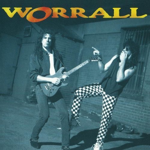 CD cover for Worrall featuring two musicians with a guitar.