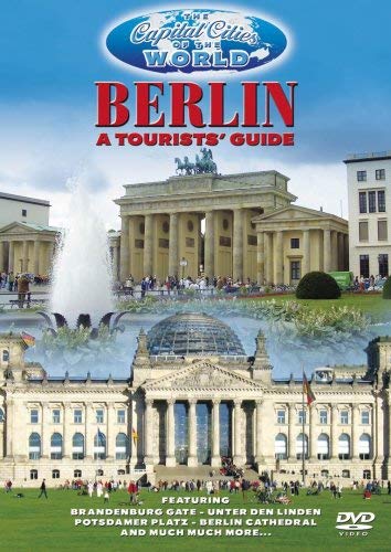 DVD cover for "Berlin: A Tourists' Guide" featuring the Brandenburg Gate.