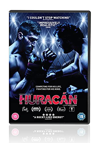 DVD cover for "Huracan" depicting two boxers in a fighting stance.