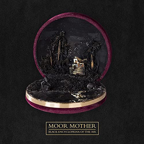 Moor Mother album cover: diorama of a dark, miniature landscape with a house.