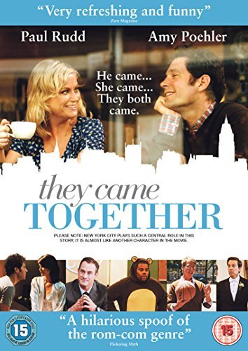 DVD cover for They Came Together featuring Paul Rudd and Amy Poehler.