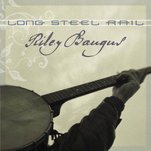 Album cover with a person holding a banjo, artist and title displayed prominently.