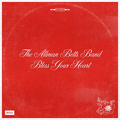 Red album cover for The Allman Betts Band’s “Bless Your Heart” vinyl.