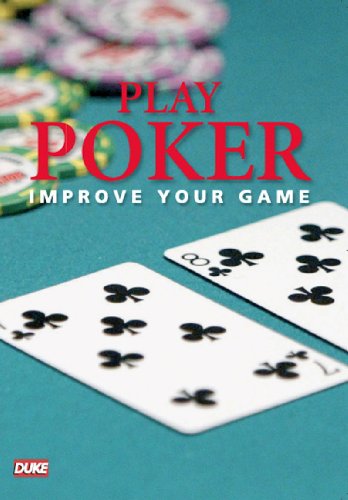 "DVD cover with poker cards and chips on a green background."