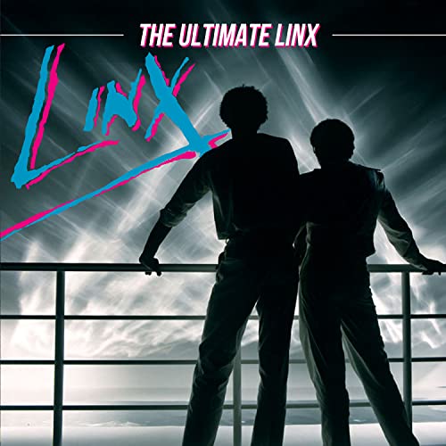Album cover for “The Ultimate Linx” featuring two silhouetted figures.