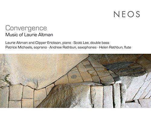 "CD cover with white top and stone texture image at the bottom."