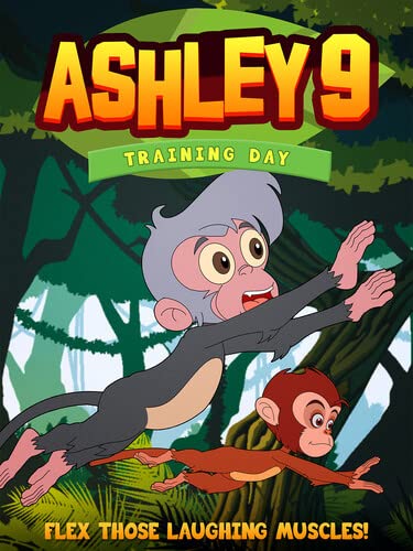 DVD cover featuring two cartoon monkeys in a green jungle setting.