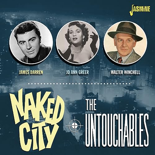 CD cover for "Naked City / The Untouchables" with film portraits.