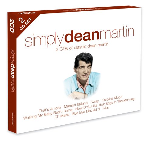 2CD set of Dean Martin’s “Simply Dean Martin” with his portrait.